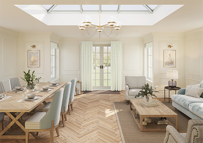 Gentle Palm, Lemon - Made to Measure Curtains - Image 14